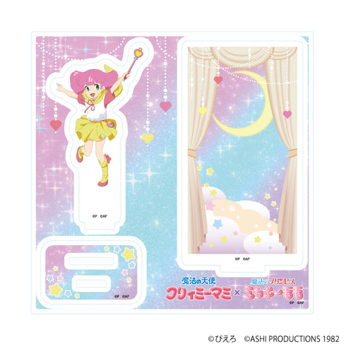 『魔法の天使クリィミーマミ×魔法のプリンセス ミンキーモモ』アクリルスタンドプレート02/ミンキーモモ(公式イラスト)